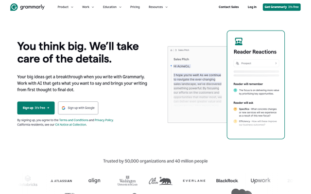 Grammarly Screenshot